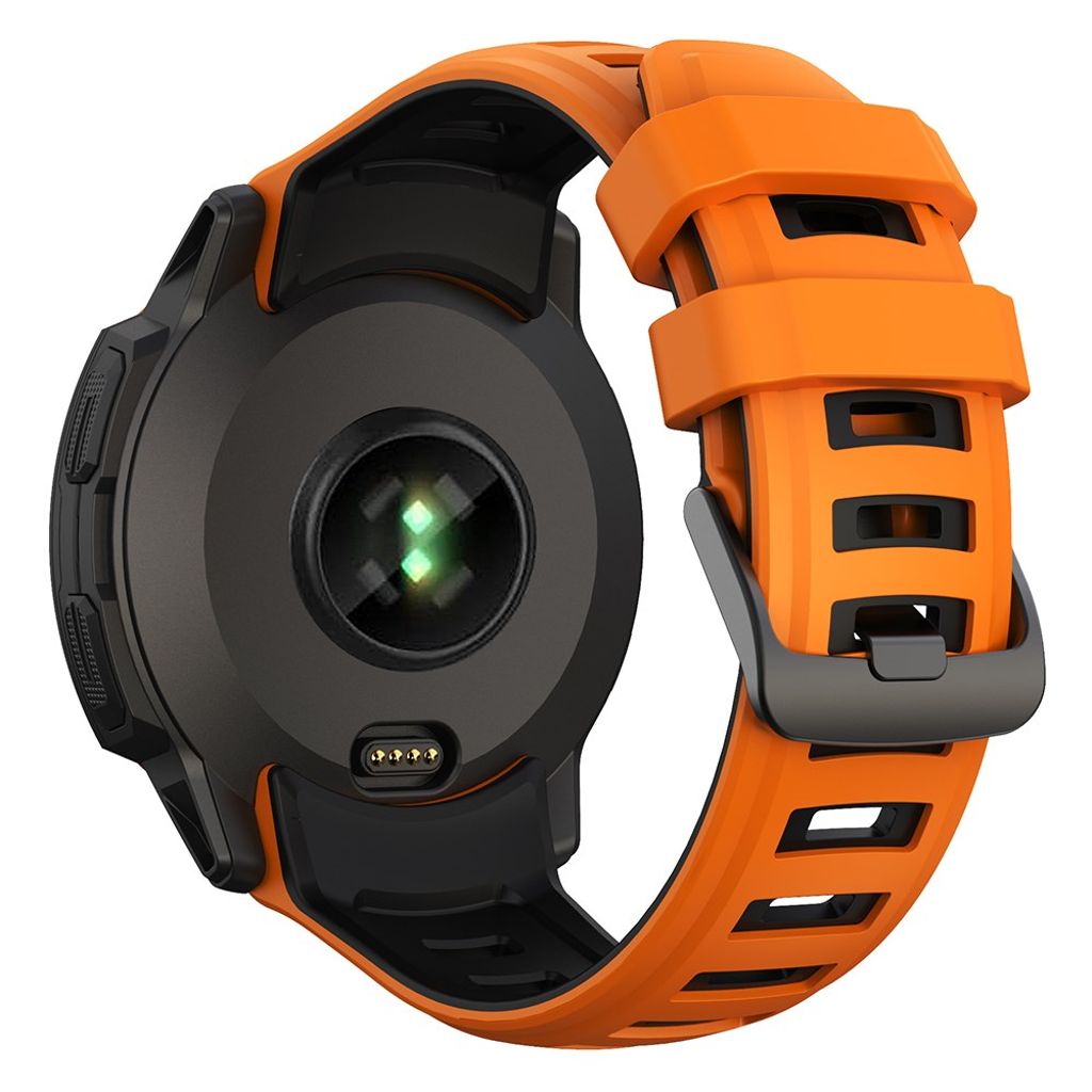 Garmin Instinct 2X Armband Silikon - Orange/Svart