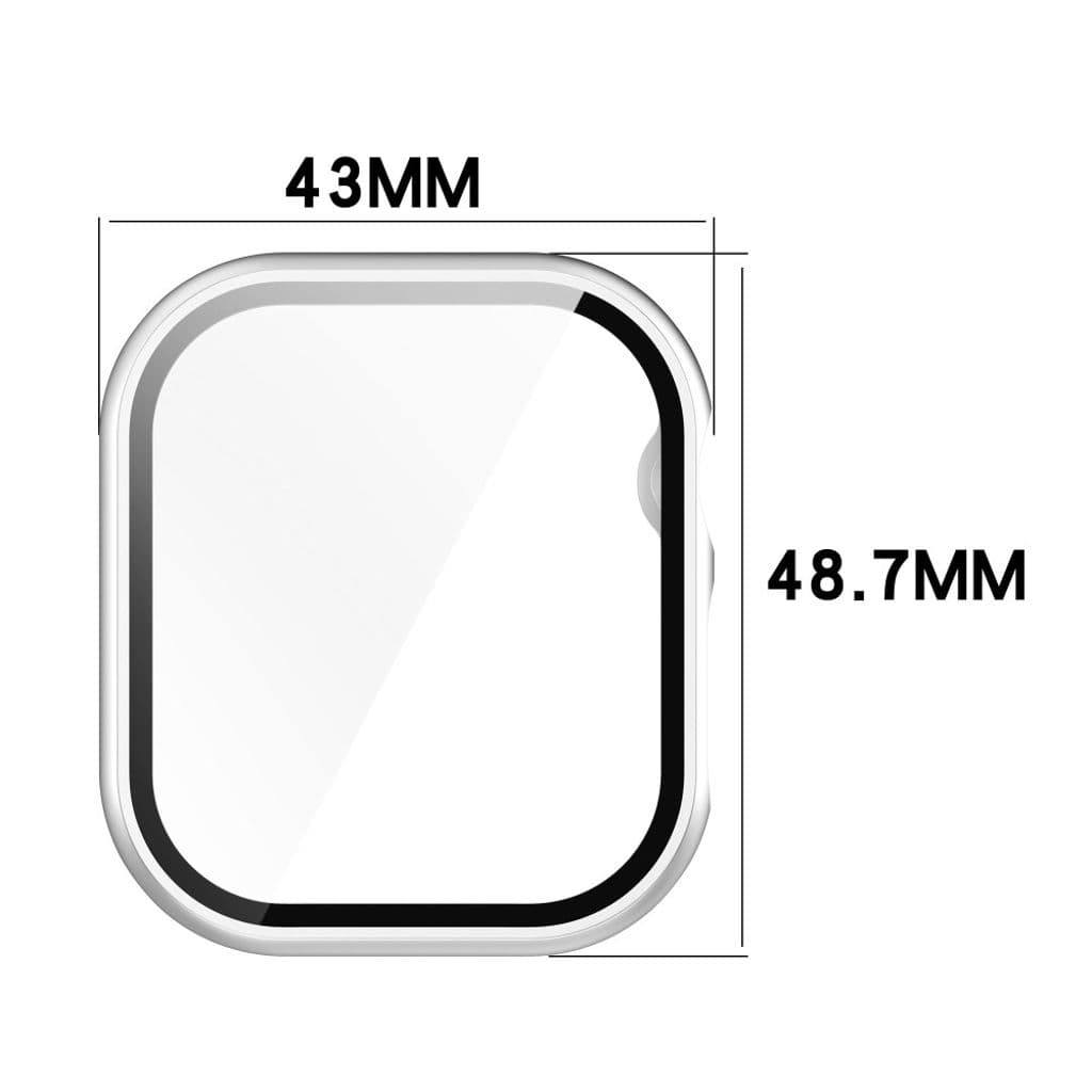Apple Watch Series 10/11 46mm Skal med skärmskydd - Roséguld
