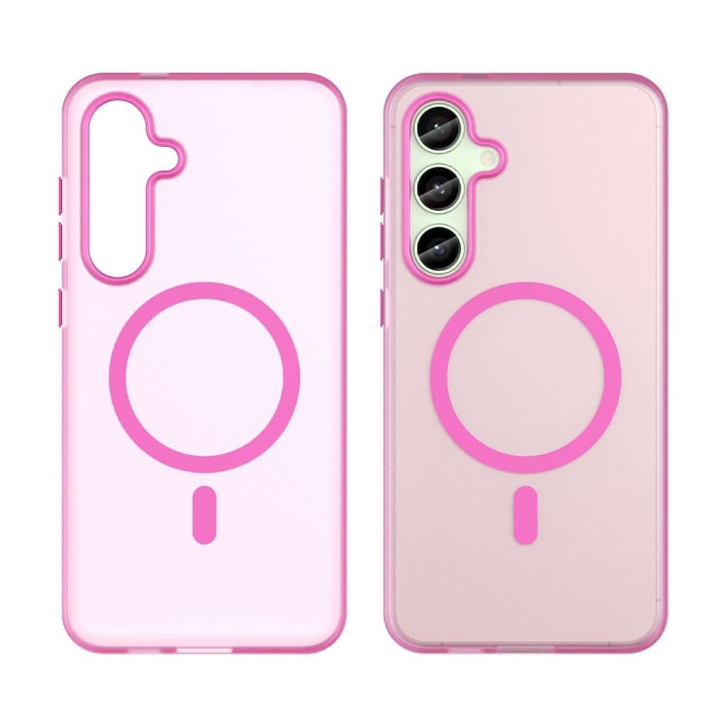Samsung Galaxy S24 FE MagSafe-kompatibelt Skal - Rosa