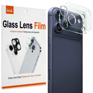 IMAK iPhone 18 Pro Linsskydd i härdat glas med akrylskydd - Transparent