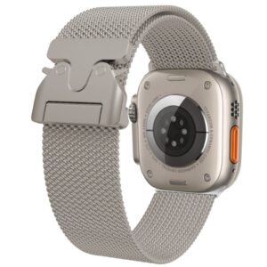 Apple Watch 42/44/46/49mm Klockarmband Milanese Quick Release - Beige