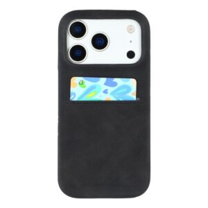 iPhone 18 Pro Max/17 Pro Max Skal med kortplats - Svart