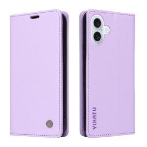 YIKATU iPhone 17 Plånboksfodral - Lila