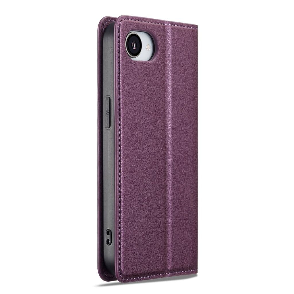 LC.IMEEKE iPhone 16e Plånboksfodral Stativ – Lila - Bild 9