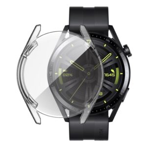 Huawei Watch GT 3 42mm Skal i TPU - Transparent/Vit