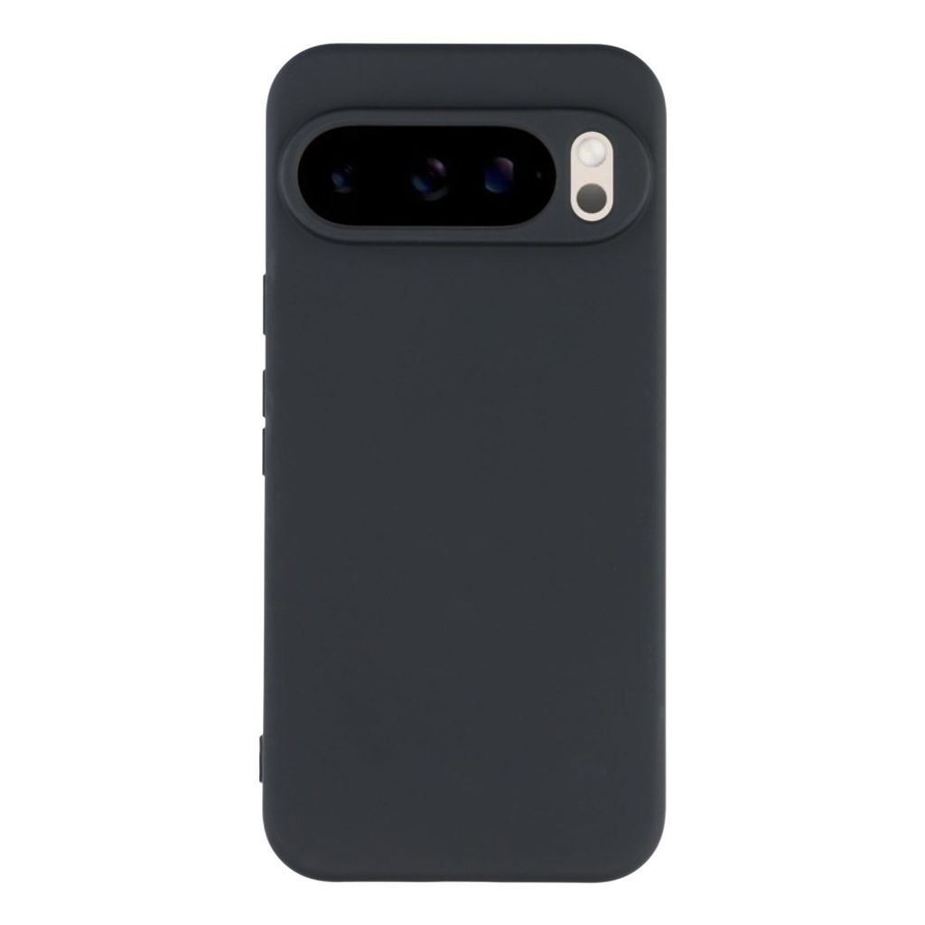 Google Pixel 10/Pixel 10 Pro TPU Skal mjuk fiber - Svart