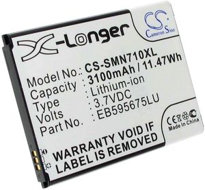 Batteri till Samsung Galaxy Note II/GT-N7100 m.fl.