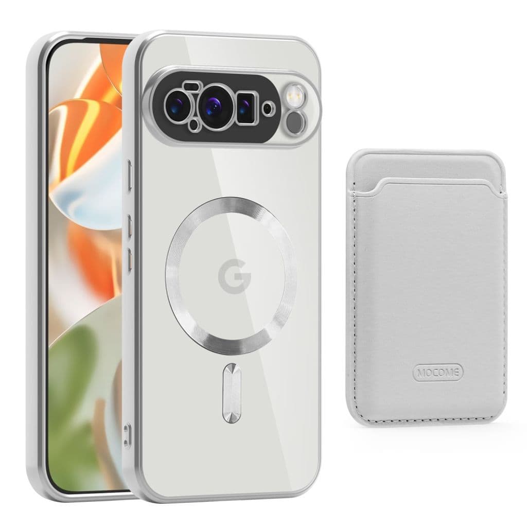 Google Pixel 10 Pro XL Skal med plånbok - Grå