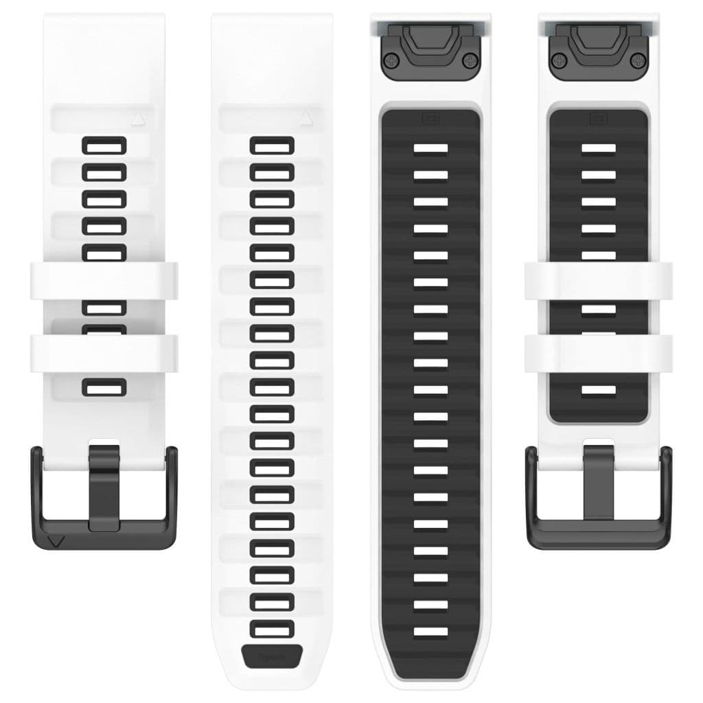 Garmin Fenix 8/Fenix E/Quatix 7 Pro m.fl. Klockarmband – Svart/Grå - Bild 5