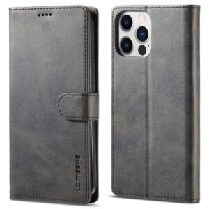 LC.IMEEKE iPhone 15 Pro Max Plånboksfodral - Svart