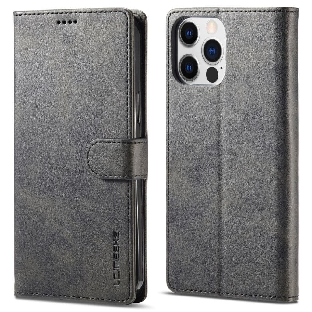 LC.IMEEKE iPhone 15 Pro Max Plånboksfodral - Svart