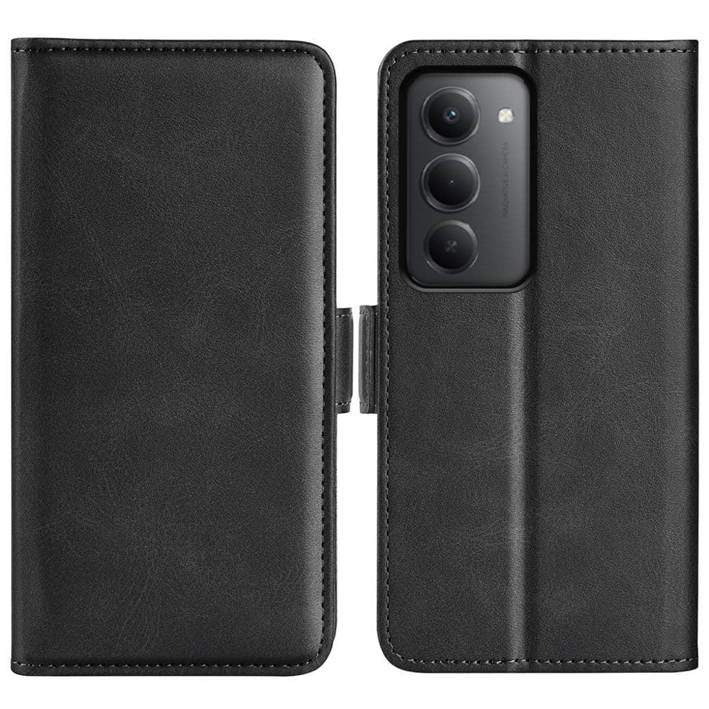 Plånboksfodral för Xiaomi Redmi 15 5G/4G – Svart