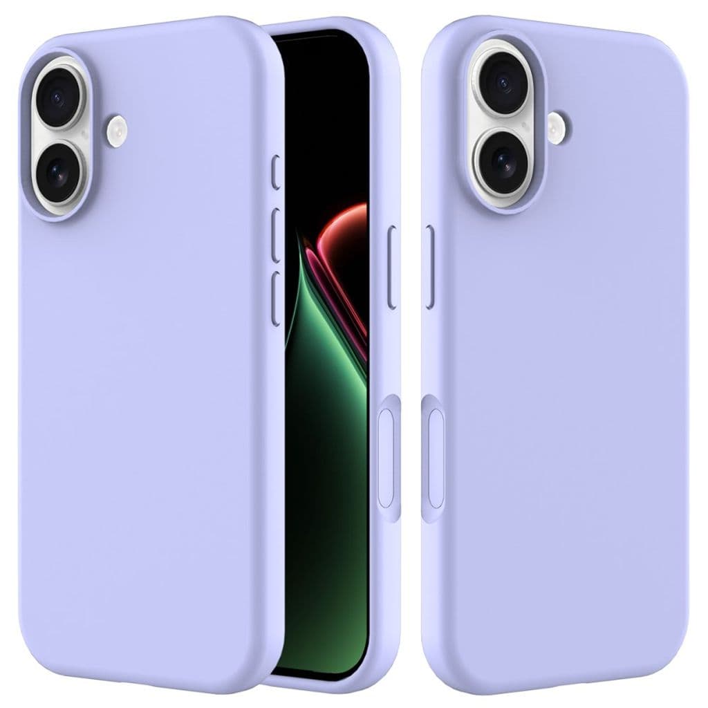 iPhone 17 Silikonskal - Ljusblå