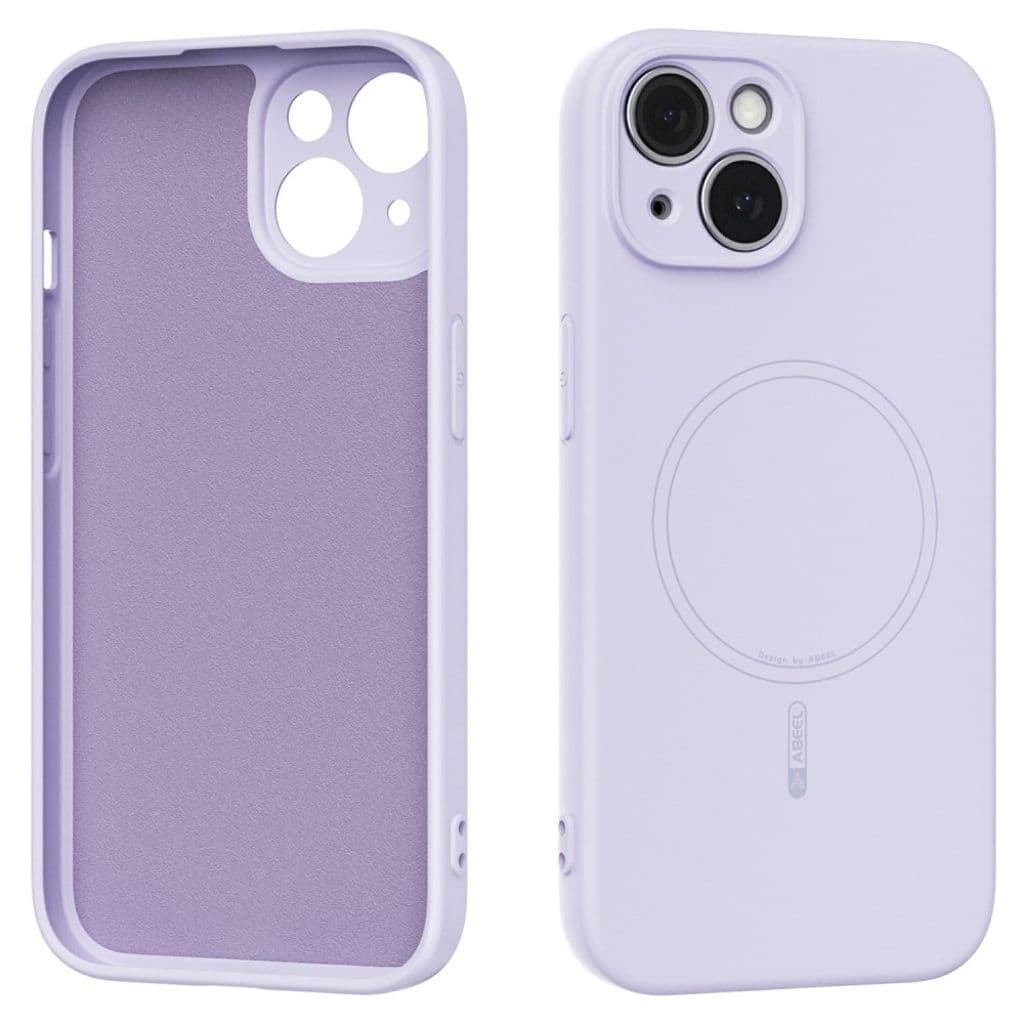 ABEEL iPhone 13 Skal MagSafe-kompatibel Liquid Silicone - Lila