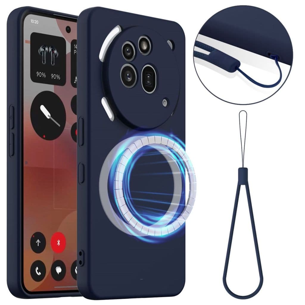 Nothing Phone (3a) Pro MagSafe Skal - Mörkblå