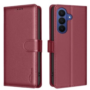 BINFEN COLOR Samsung Galaxy A57 5G Plånboksfodral - Röd
