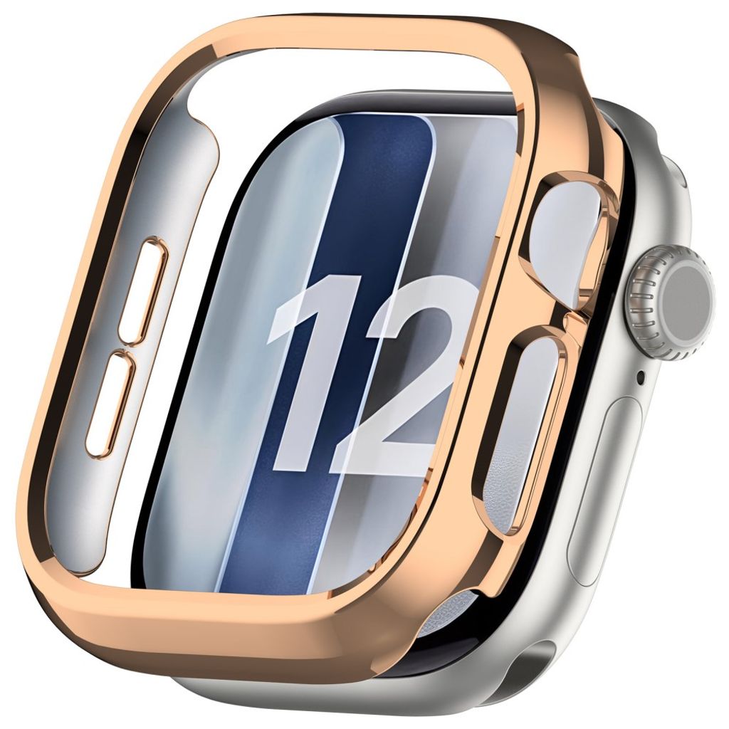 Apple Watch 12 42mm Halvöppet Skal - Roséguld