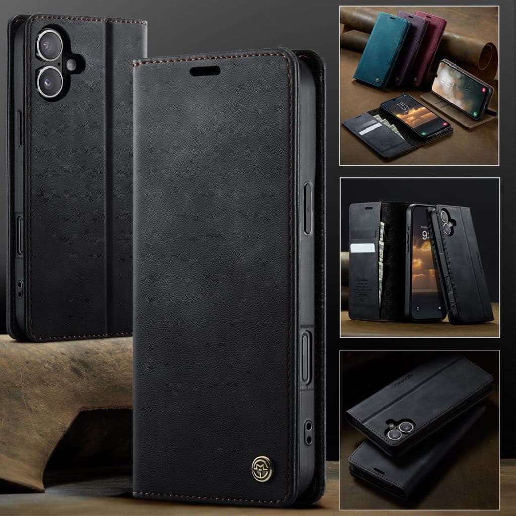 CASEME iPhone 16 Fodral med Stativ - Svart - Bild 7