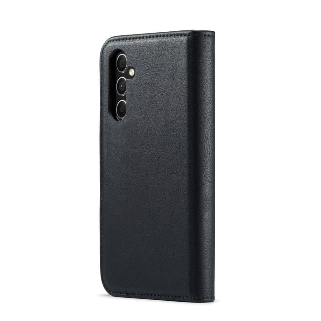 DG.MING Samsung Galaxy S24 FE Avtagbart Plånboksskal - Svart - Bild 12