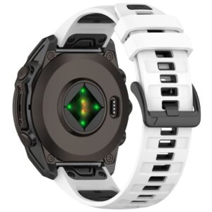 Garmin Fenix ​​8 43mm etc. Klockarmband - Vit, Svart