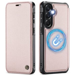CASEME Samsung Galaxy A17/A16/A26 Plånboksfodral MagSafe RFID - Ljusrosa