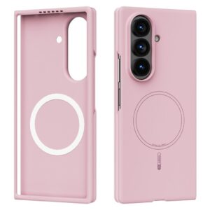 ABEEL Samsung Galaxy Z Fold8 Ultra MagSafe Skal i Silikon - Rosa