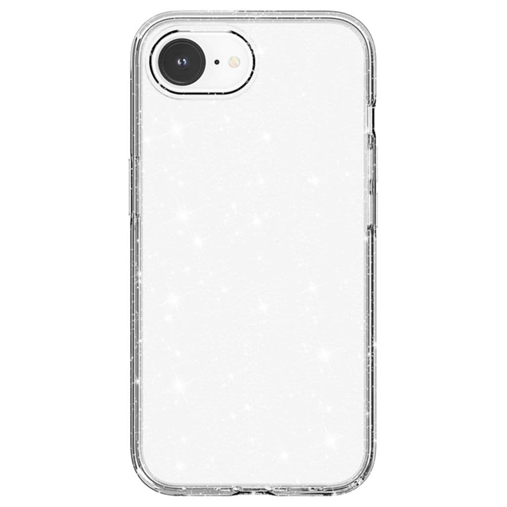 iPhone 16e Skal med Glitter - Transparent - Bild 3