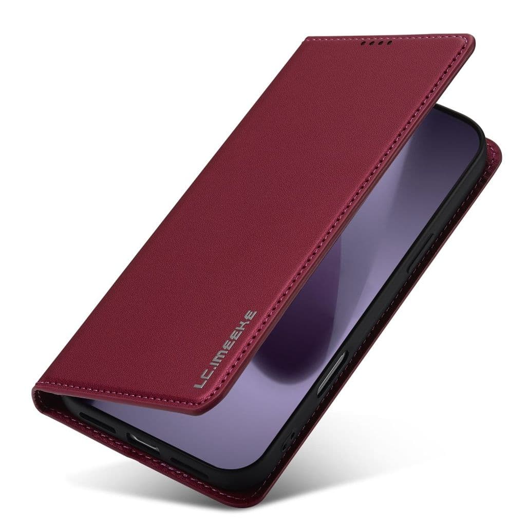 LC.IMEEKE iPhone 17 Pro Plånboksfodral – Rosa - Bild 5