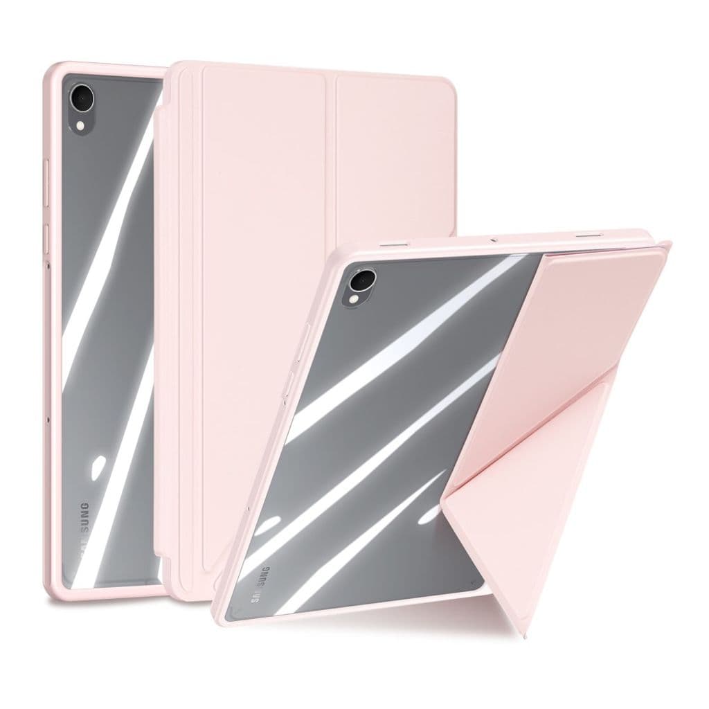 DUX DUCIS Samsung Galaxy Tab S11 fodral med Origami-stativ - Rosa