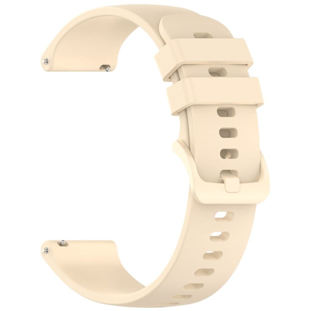 Garmin Forerunner 265 etc. Klockarmband i silikon - Ljusgult