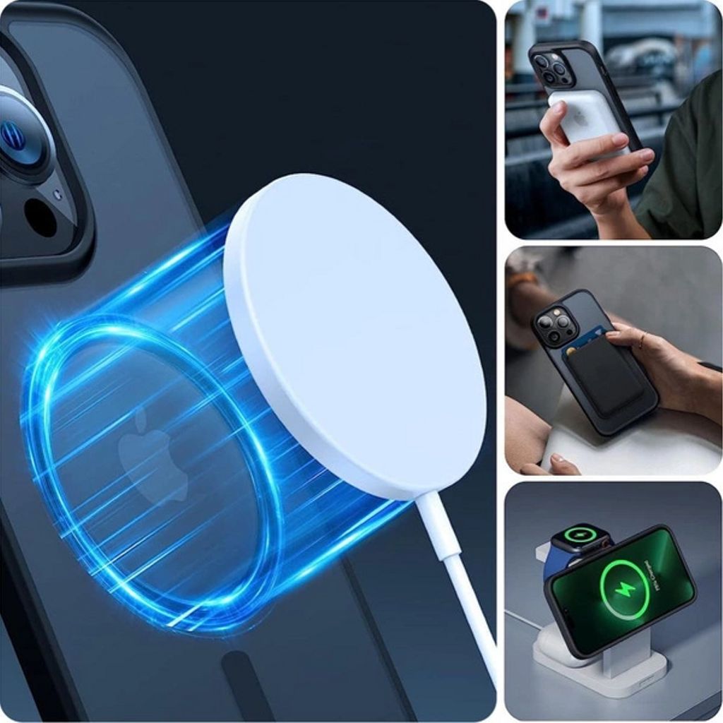 Tech-Protect MagMat MagSafe Skal iPhone 15 Pro - Matt Titan - Bild 2