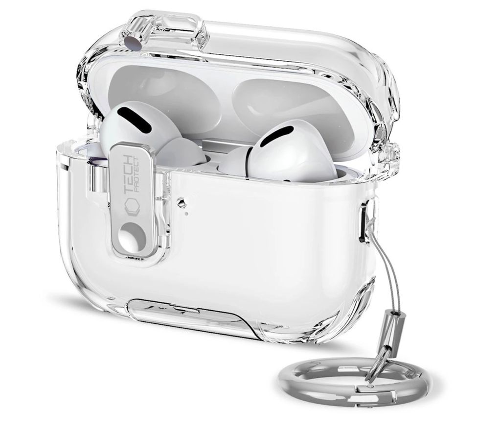 Tech-Protect Bounce Pro Fodral till AirPods Pro 3 - Transparent
