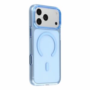 JAUCASE iPhone 18 Pro Max/17 Pro Max MagSafe Skal - Transparent/Blå