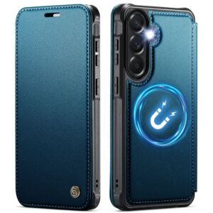 CASEME 053 MagSafe Plånboksfodral med RFID-skydd till Samsung Galaxy A17/A16/A26 - Blå