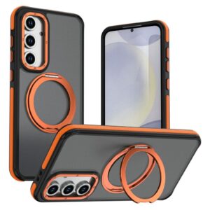 Samsung Galaxy S26 FE Skal med magnetisk ring - Orange