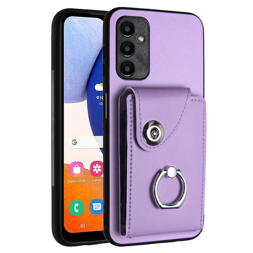 Samsung Galaxy A15 5G skal med stativ - Lila