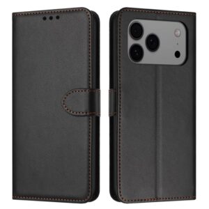 iPhone 18 Pro Max/17 Pro Max Plånboksfodral med 3 kortplatser - Svart