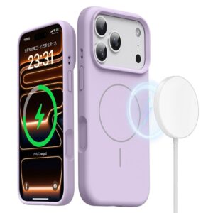 iPhone 18 Pro Max/17 Pro Max MagSafe Skal Silikon - Lila