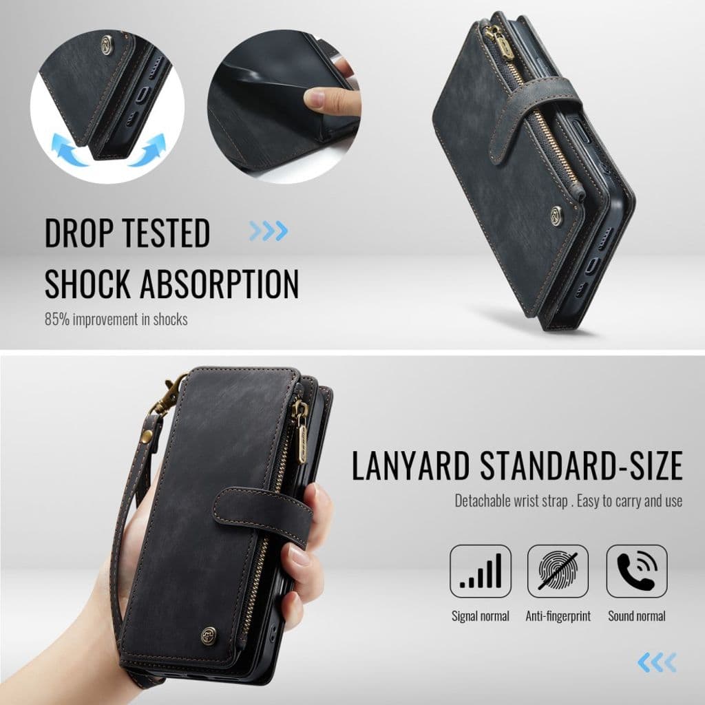 CASEME iPhone 17 Pro Max Fodral med Stativ - Svart - Bild 6