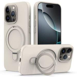 iPhone 16 Pro Max MagSafe Stativ Skal - Beige