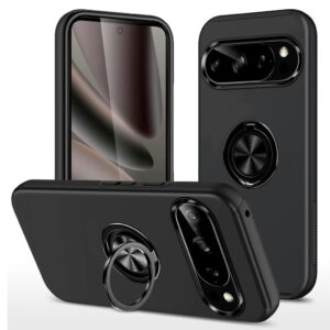 Google Pixel 11/11 Pro Skal med ringställ - Svart