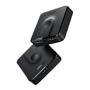 Ugreen HDMI Switch 1×HDMI till 2×HDMI 4K@60Hz - Svart