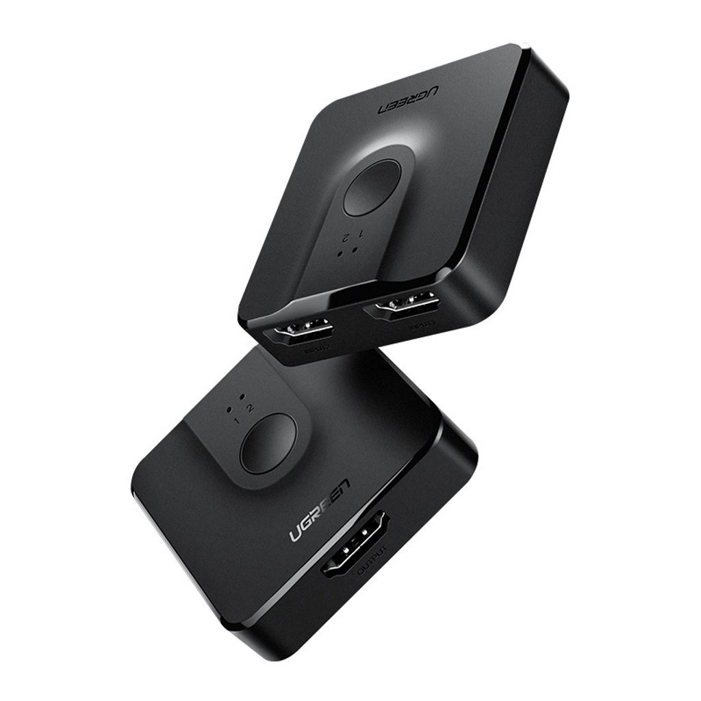 Ugreen HDMI Switch 1×HDMI till 2×HDMI 4K@60Hz - Svart