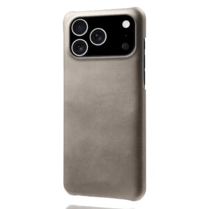 iPhone 18 Pro/17 Pro Skal i PU-läder - Grå