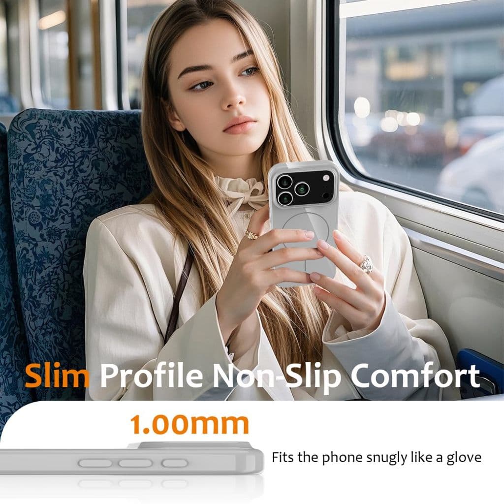 iPhone 17 Pro Skal med bärrem - Vit - Bild 7