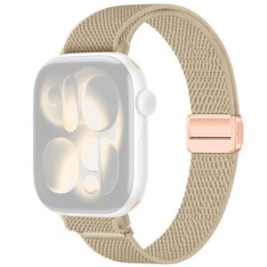 Apple Watch 42/44/46/49mm Nylon-armband - Beige