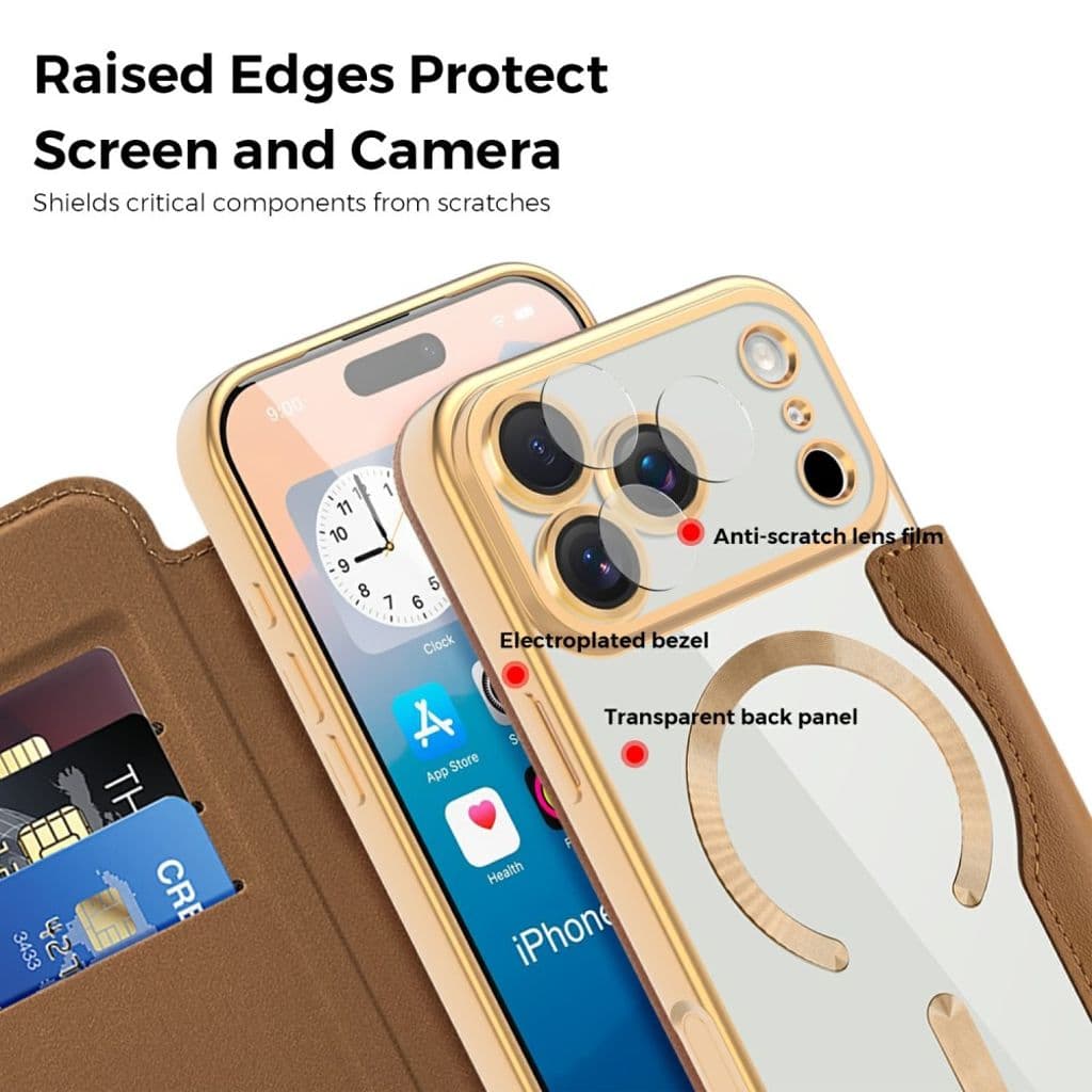 iPhone 17 Pro Max Fodral med MagSafe - Brun - Bild 6