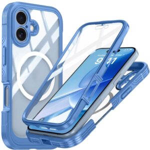 iPhone 17 Skal + Skärmskydd - Blå