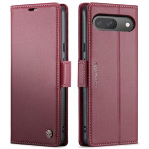 CASEME Google Pixel 9/9 Pro/10/10 Pro Plånboksfodral - Röd