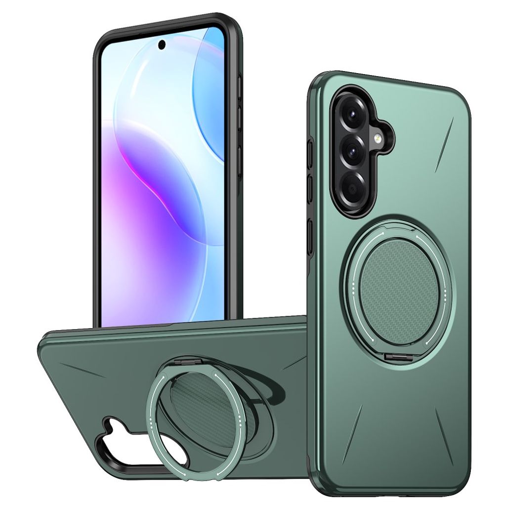 Samsung Galaxy A27 5G MagSafe Kickstand Skal - Grön